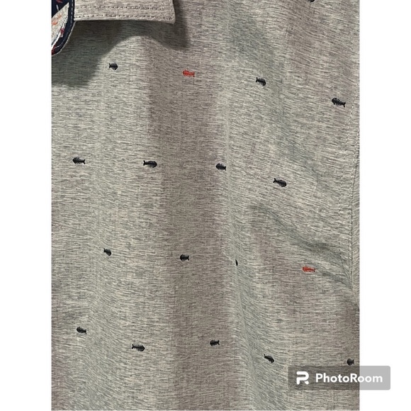 Men’s Large point zero easy iron short sleeve button up - Picture 7 of 8